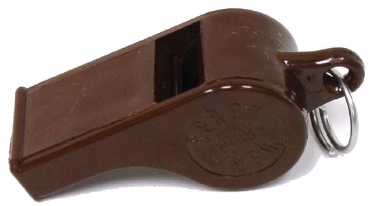 Brown Model P-38 whistle
