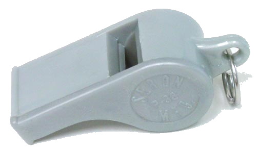 Gray Model P-38 whistle