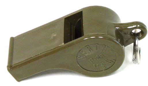 Olive Model P-38 whistle